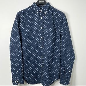 Banana Republic 100% Organic Cotton Men's Long Sleeved Shirt Size L